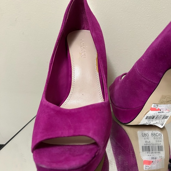 Magenta pumps - Picture 3 of 4